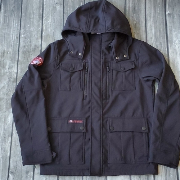 Mens Canada Weathergear Fleece Lined Coat Sz Med